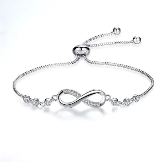 Gold Infinity Adjustable Bolo Bracelet - Diane Jewelry