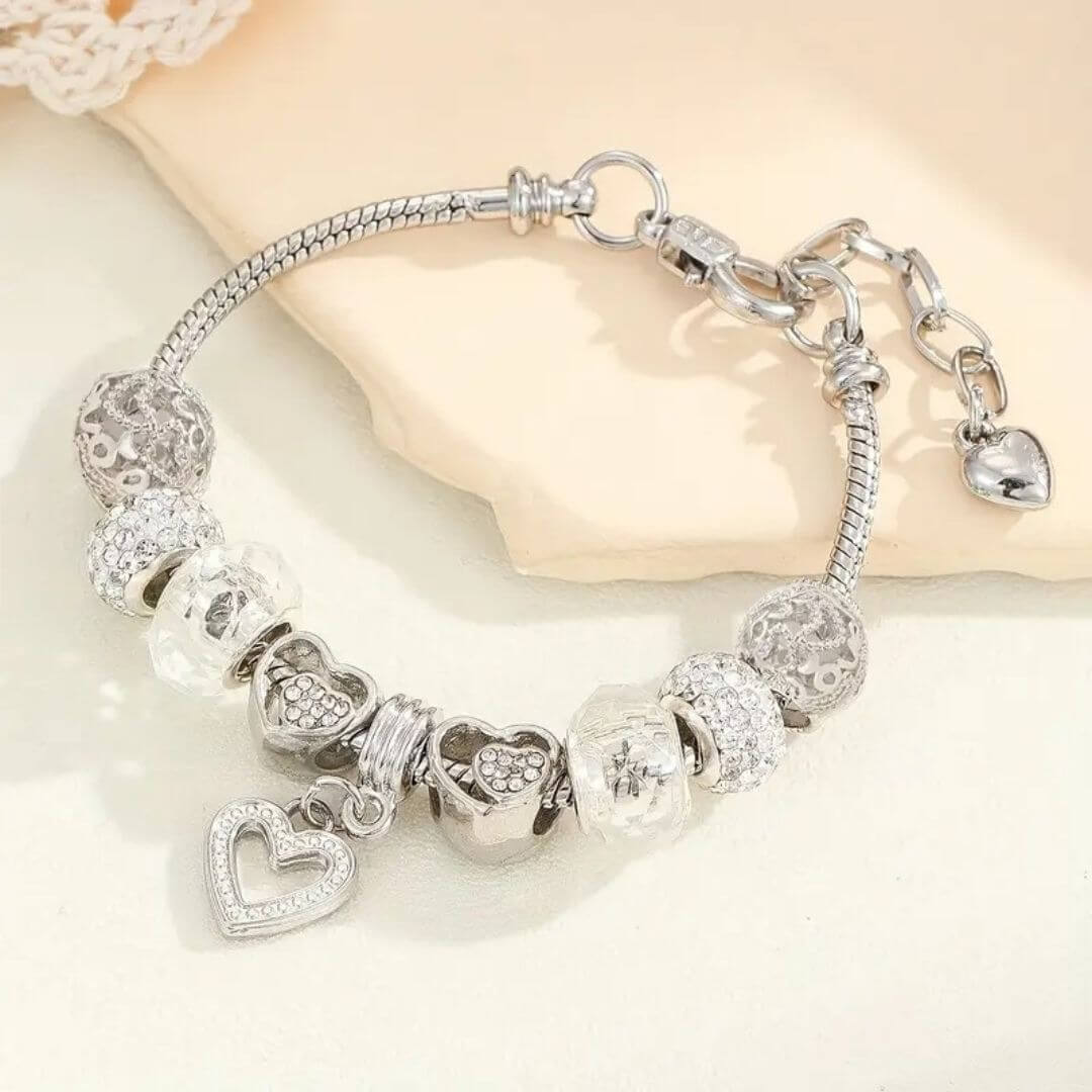 Women’s Adjustable Charm Bracelet - Diane Jewelry