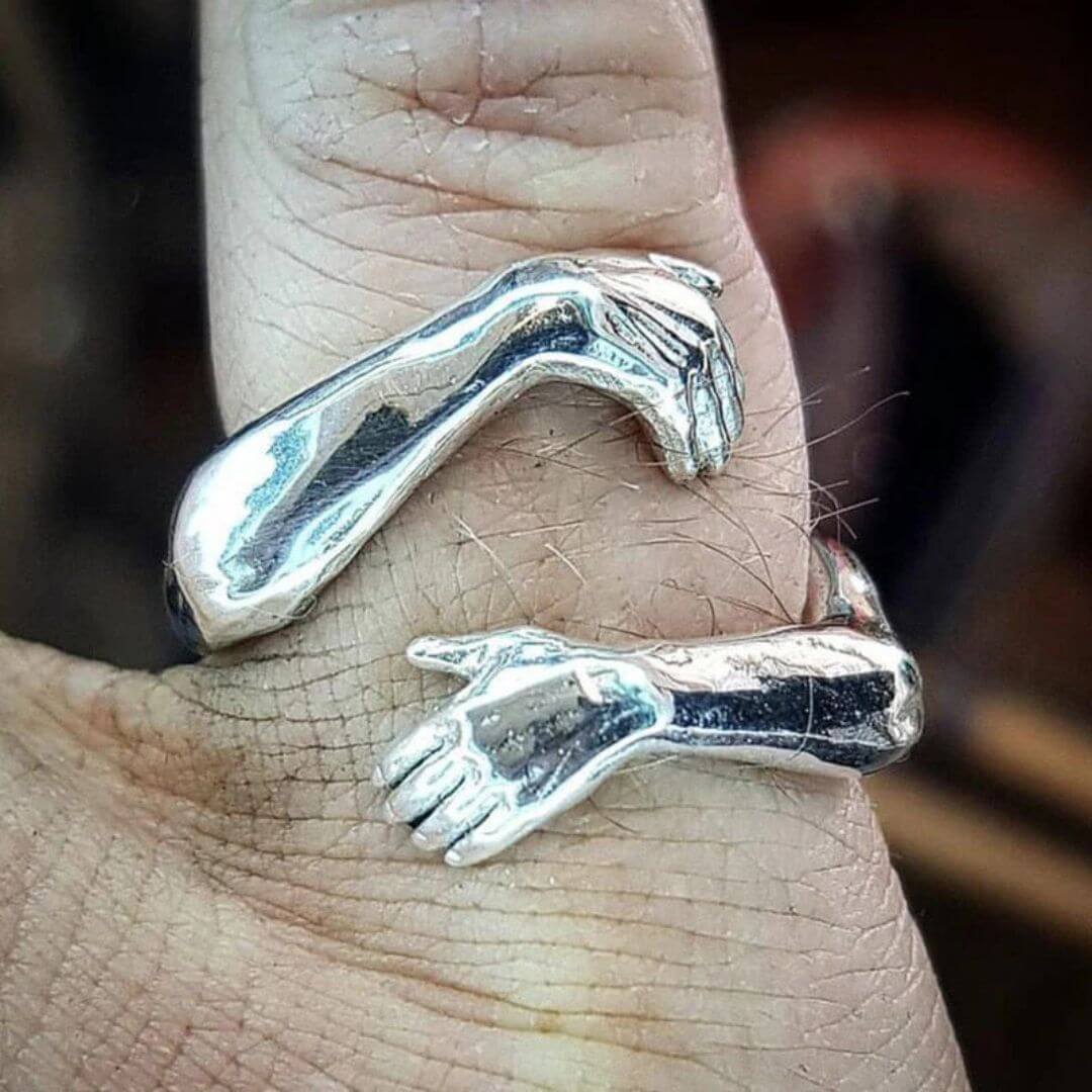 Adjustable Gold Hug Wrap Ring - Diane Jewelry