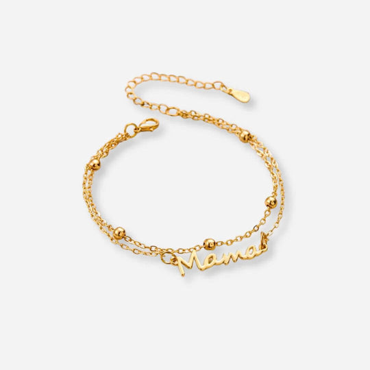 Silver Mama Chain Bracelet - Diane Jewelry