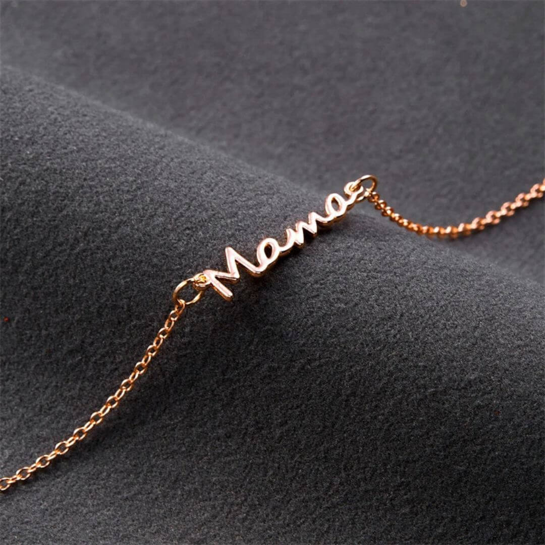 Silver Mama Chain Bracelet - Diane Jewelry