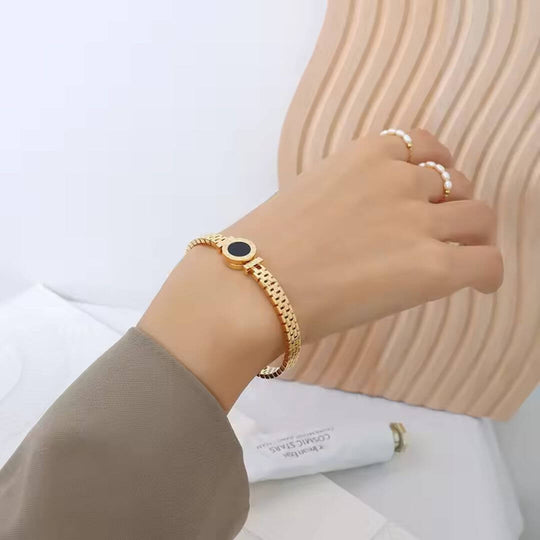 Minimalist Rose Gold Chain Bracelet - Diane Jewelry