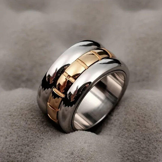 Chain Link Spinner Ring - Diane Jewelry