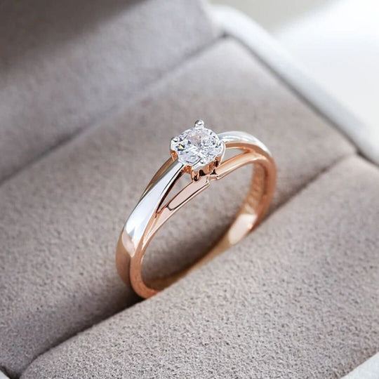 Classic Solitaire Engagement Ring - Diane Jewelry